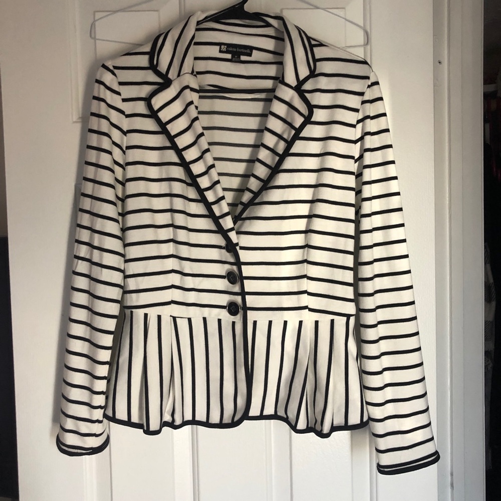 Striped blazer